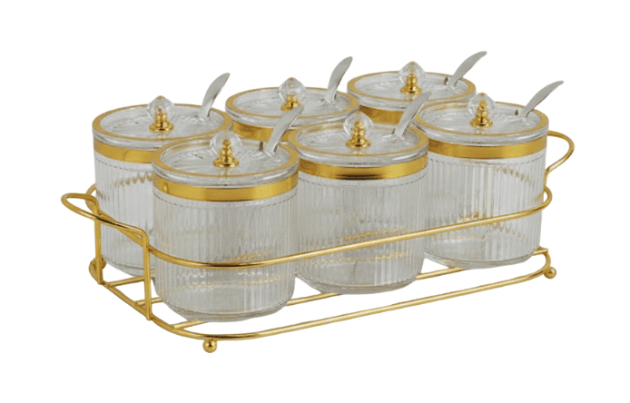 Crystal Spice Holder 6 Piece – Image 2