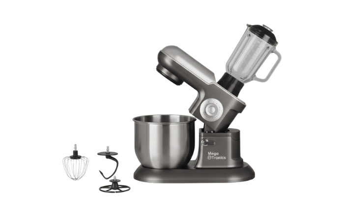 Mega Tronic 1200W 6.5L 10 Speed Dough Mixer with Blender GM-M041B – Image 2
